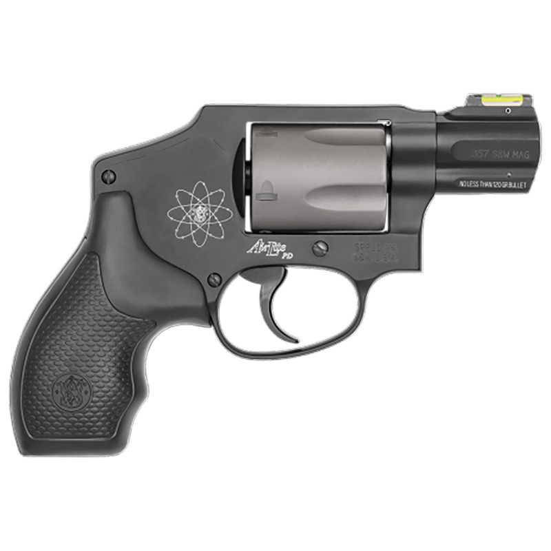 Smith  Wesson 163062 Model 340 Personal Defense 357 Mag Or 38 SW Spl P 1.88 Black Stainless Steel Barrel 5rd Titanium Cylinder  