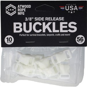 Paracord Buckle Glow 10PK