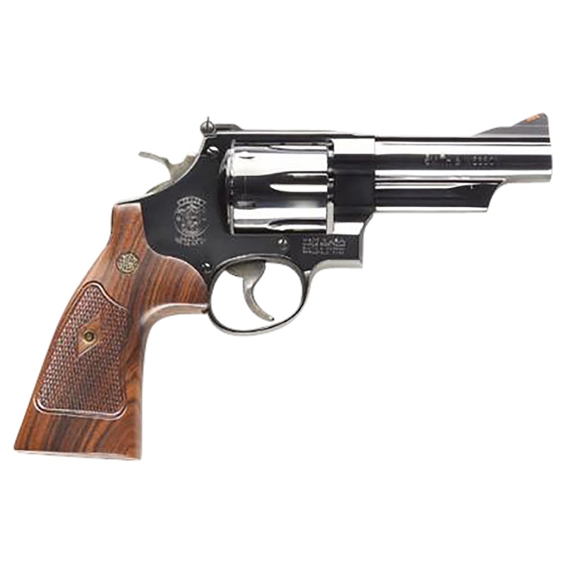 Smith  Wesson 150254 Model 29 Classic 44 Rem Mag or 44 SW Spl Blued Carbon Steel 4 Barrel 6rd  Cylinder  NFrame Checkered Square