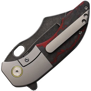 War Pig Framelock RedCF