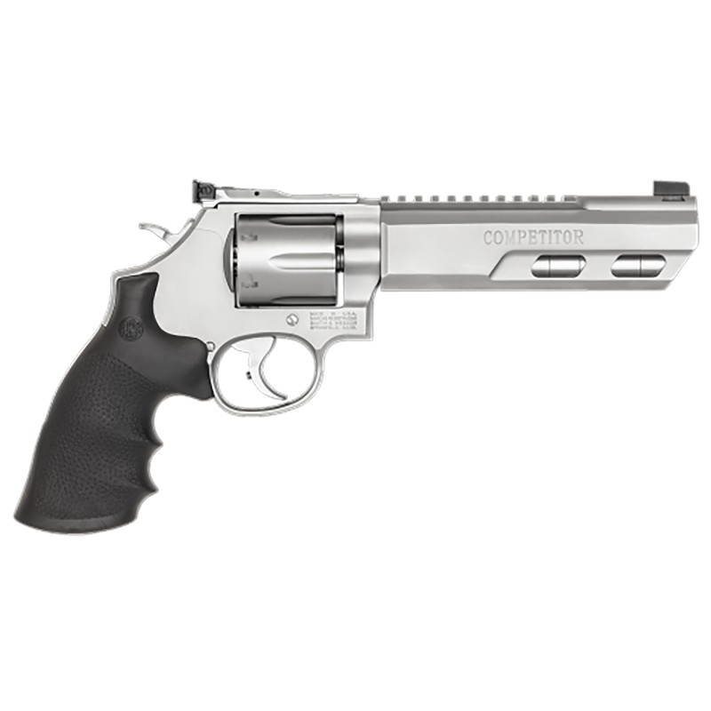 Smith  Wesson 170319 Model 686 Performance Center Competitor 357 Mag or 38 SW Spl P Stainless Steel 6 Weighted Barrel  6rd  Cyli