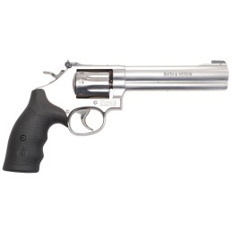 Smith  Wesson 12460 Model 648  22 WMR Stainless Steel 6 Full Underlug Barrel 8rd Cylinder  KFrame Synthetic Grip Internal Lock