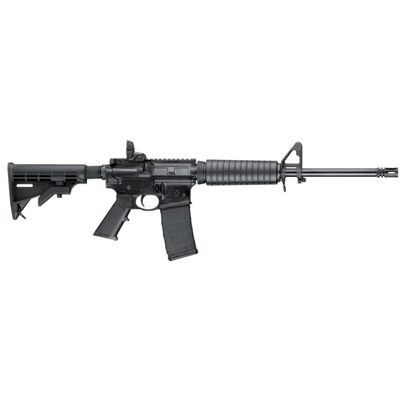 Smith  Wesson 10202 MP15 Sport II 5.56x45mm NATO 301 16 Black Armornite Barrel Matte Black Rec Black 6 Position Stock Black Poly