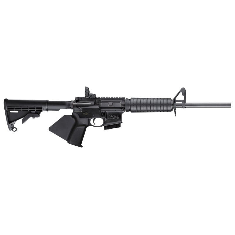 Smith  Wesson 12001 MP15 Sport II CA Compliant 223 Rem5.56 NATO 101 16 Steel Barrel Target Crown Muzzle Matte Black Receiver Bla