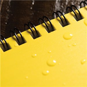 Top Spiral Yellow Notebook 3x5