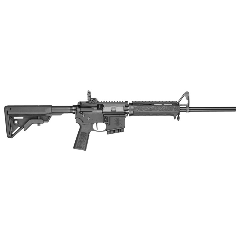 Smith  Wesson  Volunteer XV NJ Compliant 5.56x45mm NATO 16 101 Matte Black Rec BCM MLOK Handguard  Black Fixed B5 Bravo Stock B5