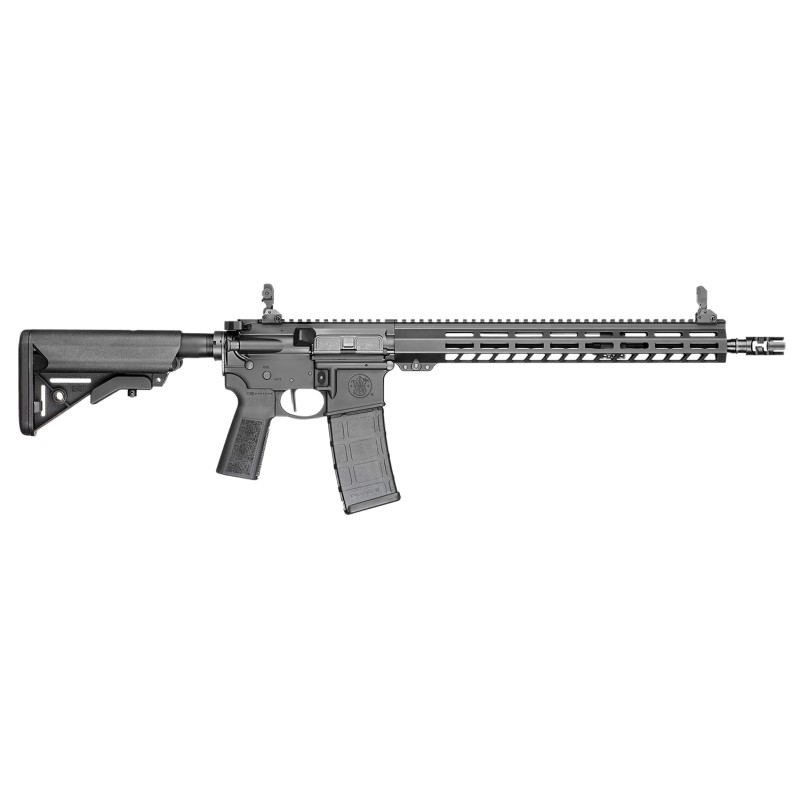 Smith  Wesson  Volunteer XV Pro 5.56x45mm NATO 16 301 Matte Black Rec 15 MLOK Handguard  Black Adjustable B5 SOPMOD Stock B5 Typ