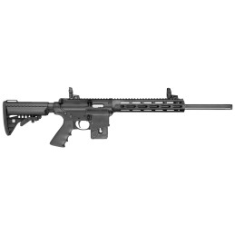 Smith  Wesson 10205 MP1522 Sport Performance Center 22 LR Caliber with 101 Capacity 18 Threaded Barrel Matte Black Metal Finish 