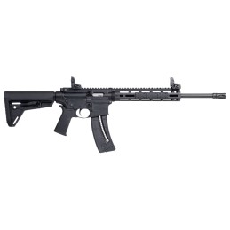 Smith  Wesson 10213 MP1522 Sport 22 LR Caliber with 251 Capacity 16.50 Barrel Matte Black Metal Finish  Adjustable Magpul MOE SL