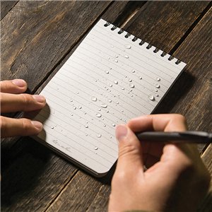 Top Spiral Notebook Black