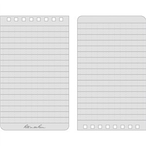 Top Spiral Notebook 3x5 Gray