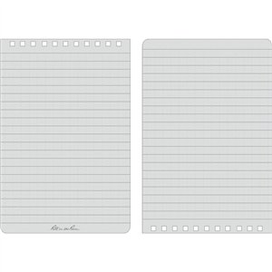 Top-Spiral Notebook 4x6 Gray