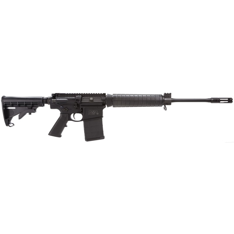 Smith  Wesson LE 311308 MP10  SemiAutomatic 308 Winchester7.62 NATO 18 201 6Position Black Stk Black Hardcoat Anodized