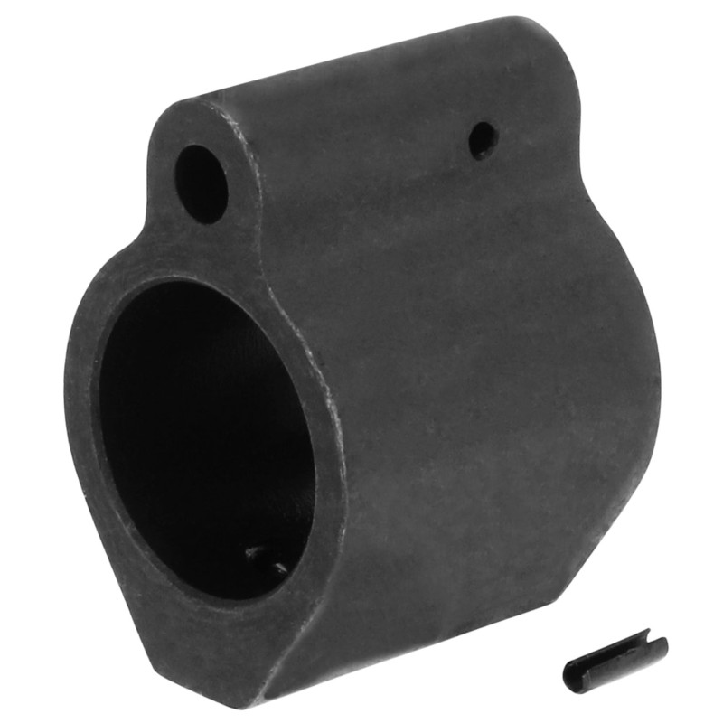 TacFire MAR001S Low Profile Micro Gas Block .750 Diameter 5.56223 Black Oxide Steel