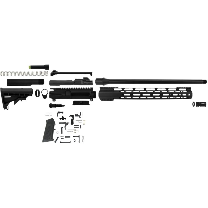 TacFire SSRK45ACPLPK AR Build Kit Rifle 45 ACP AR Platform Black Nitride Aluminum Sports South Exclusive.