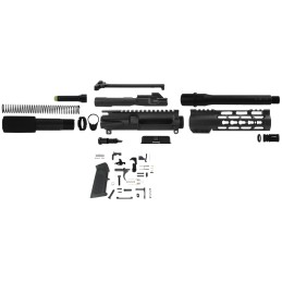 TacFire SSPK45ACPLPKK AR Build Kit KeyMod 45 ACP Black