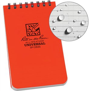 Top Spiral Notebook Orange
