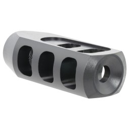 TacFire  Tanker Muzzle Brake  Black Oxide Steel with 5824 tpi Threads 2.76 OAL 1.37 Diameter for 308 Win