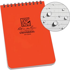 Top Spiral Notebook Orange