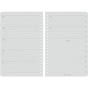 Weekly Planner Undated