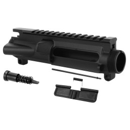 TacFire UP01C Stripped Upper Receiver  5.56x45mm NATO 7075T6 Aluminum Black Anodized Receiver for AR15