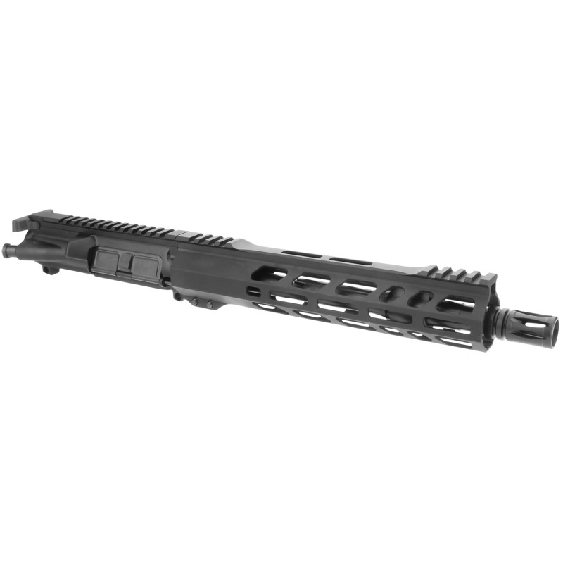 TacFire BU55610 Pistol Upper Assembly  5.56x45mm NATO Caliber with 10 Black Nitride Barrel Black Anodized 7075T6 Aluminum Receiv