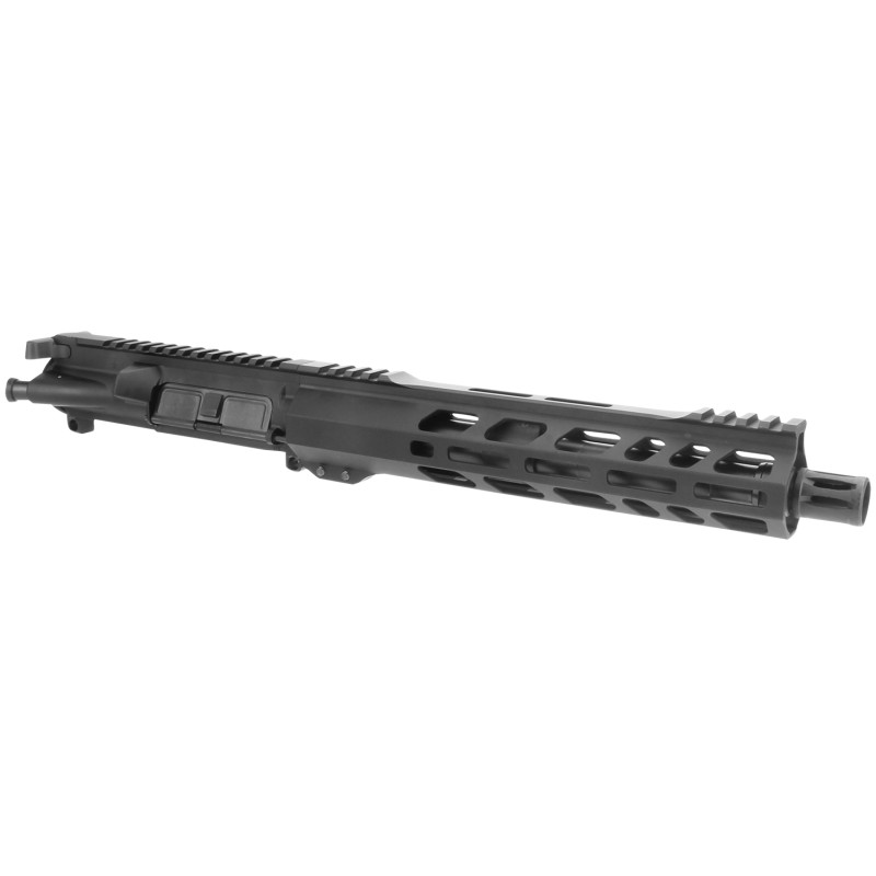 TacFire BU30010 Pistol Upper Assembly  300 Blackout Caliber with 10 Black Nitride Barrel Black Anodized 7075T6 Aluminum Receiver