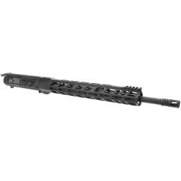 TacFire BU30818 Rifle Upper Assembly  308 Win 18 Black Nitride Barrel 7075T6 Aluminum Black Anodized Receiver MLOK Handguard for