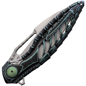 Thor 6 Framelock Green Ti