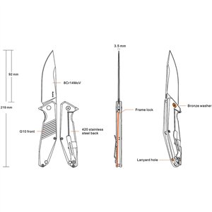D191 Framelock Black