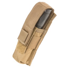 Tacshield T4001CY SuppressorLight Pouch  Cordura 1000D Nylon Coyote