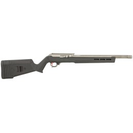 Tactical Solutions ATEGMGBMBLK XRing VR 22 LR 101 16.50 Gunmetal Gray Target Crown Barrel Gun Metal Gray w Attached Scope Rail R