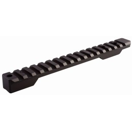 Talley PS0252153 CVA Cascade Picatinny Rail  Black Anodized Short Action 0 MOA