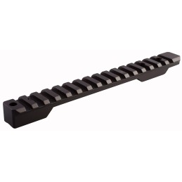 Talley PSM252153 CVA Cascade Picatinny Rail  Black Anodized Short Action 20 MOA