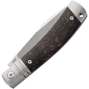 Slip Joint Black Gold CF
