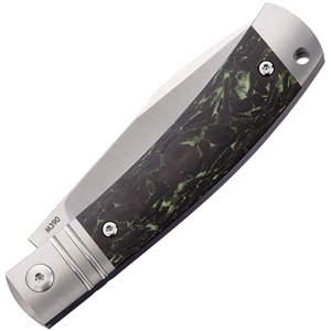 Slip Joint Black Green CF