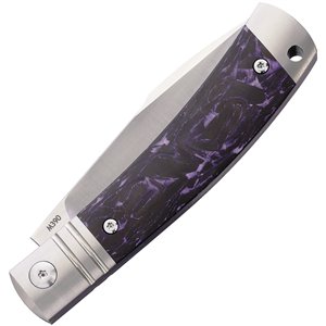 Slip Joint Black Purple CF