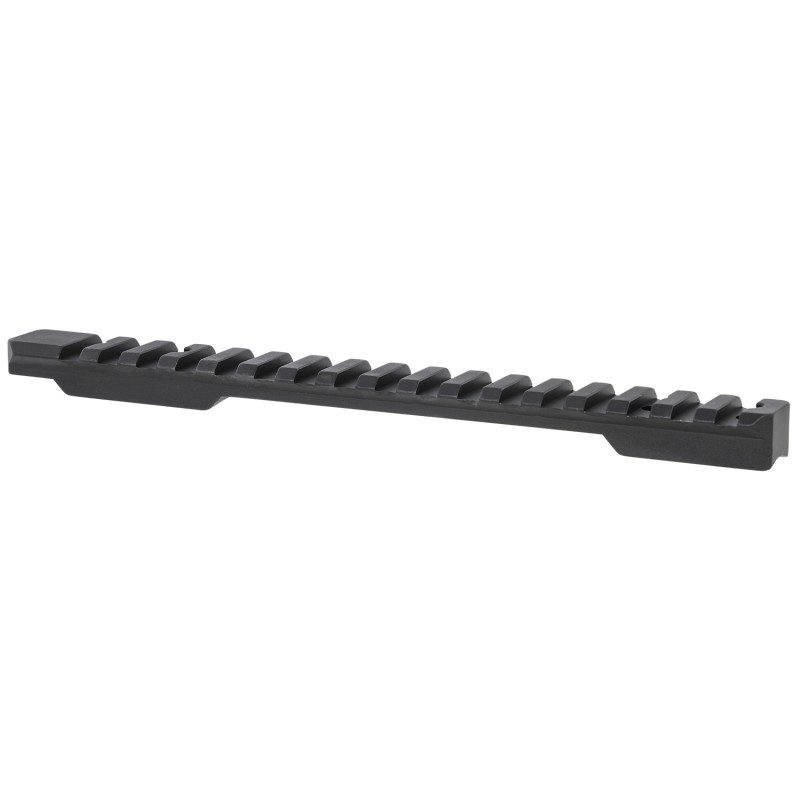 Talley PLM258725 Savage Picatinny Rail  Black Anodized Long Action 20 MOA