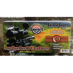 Tannerite PP40 Sniper Shot  Impact Enhancement Explosion Centerfire Rifle Firearm 0.50 lb 40 Targets