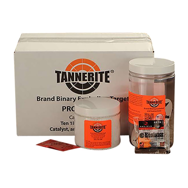 Tannerite 12PK10 12 Pound Target  Impact Enhancement Explosion White Vapor Centerfire Rifle Firearm 0.50 lb Includes CatalystMix