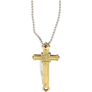 Brass Cross Knife