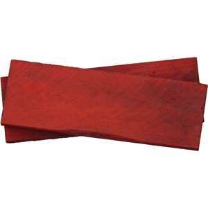 Handle Scales Red Smooth Bone