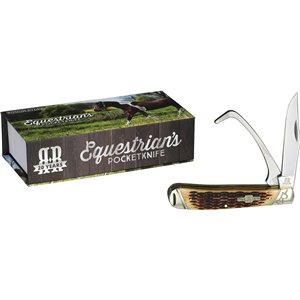 Equestrian Trapper Amber Bone