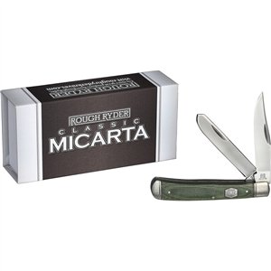 Trapper Green Micarta