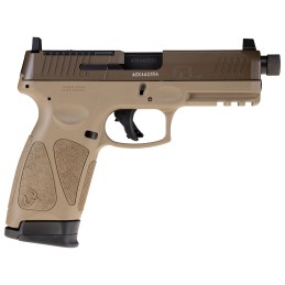 Taurus 1G3P941TAC G3  9mm Luger 171 4.50 Threaded Barrel FDE Polymer Frame With Picatinny Acc. Rail T.O.R.O Optic Cut Patriot Br