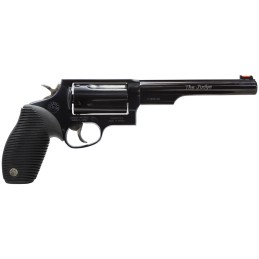 Taurus 2441061T Judge  45 Colt LC410 Bore 5rd 6.50 Matte Black Oxide Steel Barrel Cylinder  Frame Black Ribber Grip Exposed Hamm