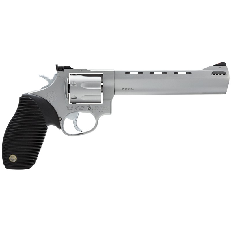 Taurus 2627069 Tracker 627 38 Special P or 357 Mag Caliber with 6.50 Ported Barrel 7rd Capacity Cylinder Overall Matte Finish St