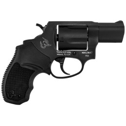 Taurus 2905021 905  9mm Luger Caliber with 2 Barrel 5rd Capacity Cylinder Overall Matte Black Oxide Metal Finish  Finger Grooved