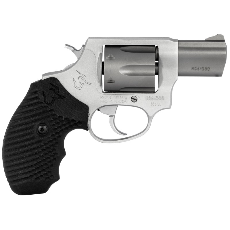 Taurus 2856029ULVZ06 856 UltraLite 38 Special P Caliber with 2 Barrel 6rd Capacity Cylinder Overall Matte Finish Stainless Steel