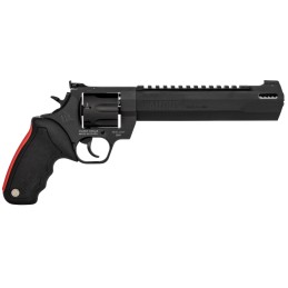 Taurus 2357081RH Raging Hunter  357 Mag 7rd 8.37 Matte Black Oxide Steel Black Rubber with Integrated Red Cushion Insert Grip